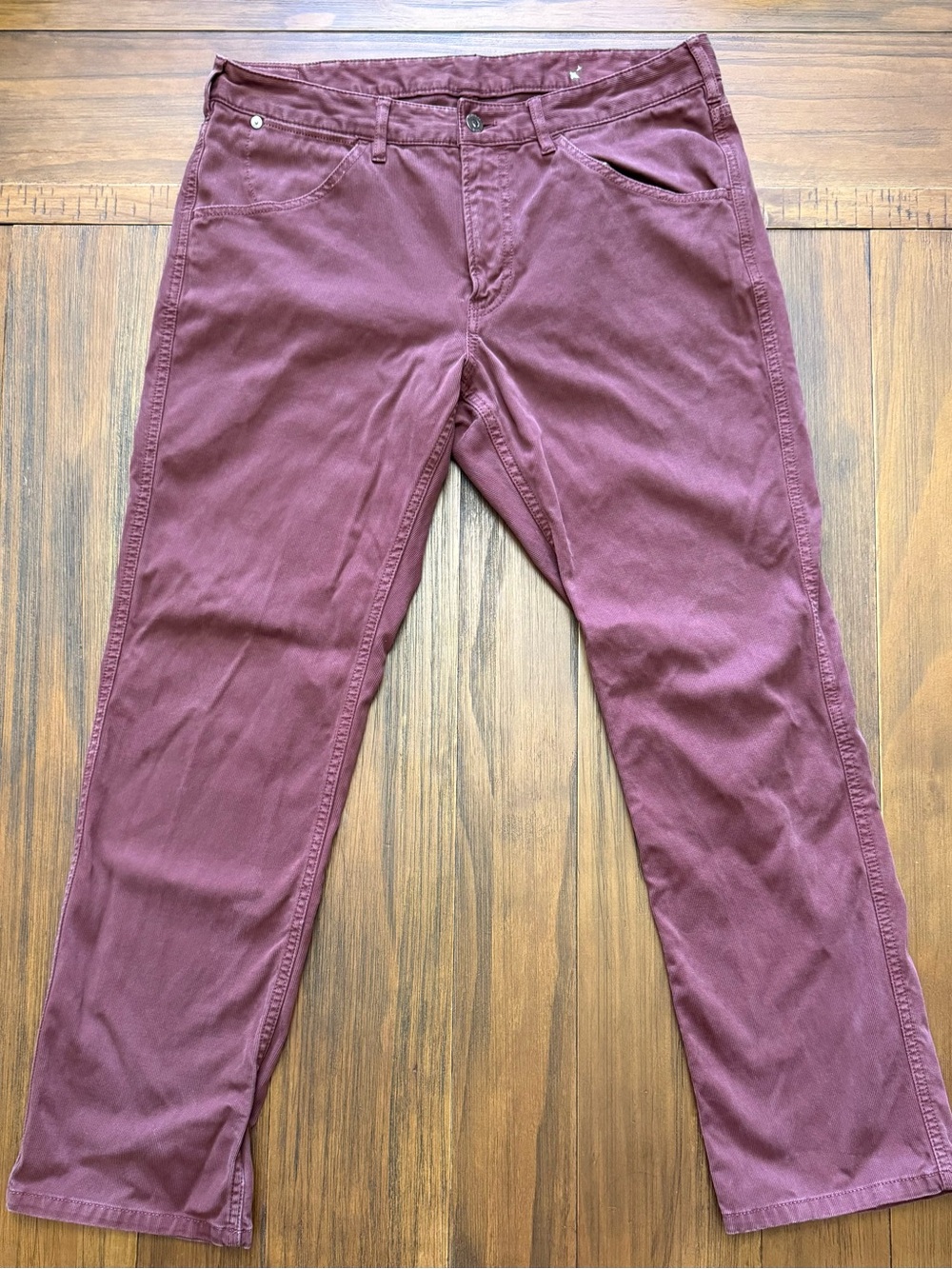 Bonobos pants maroon textured chino pants 36x30